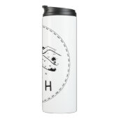 Thermische getumbler thermosbeker (Geroteerd rechts)