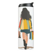 Thermische getumbler thermosbeker (Gedraaid links)