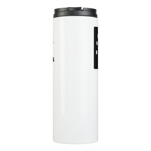 Thermische getumbler thermosbeker (Achterkant)