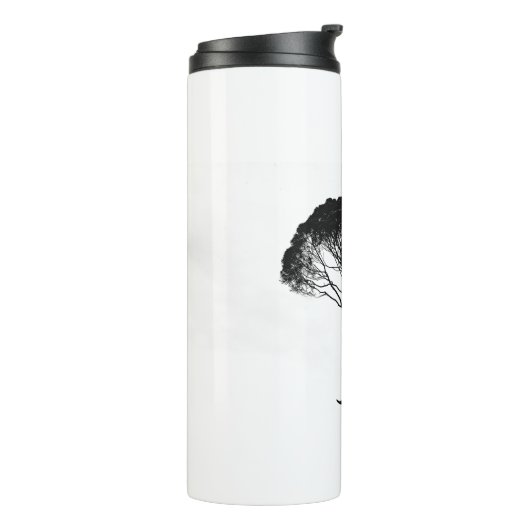 Thermische getumbler thermosbeker (Gedraaid links)