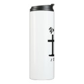 -thermische getumbler thermosbeker (Gedraaid links)