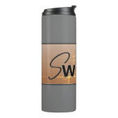 Thermische getumbler thermosbeker (Gedraaid links)