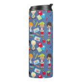 —thermische getumbler thermosbeker (Gedraaid links)