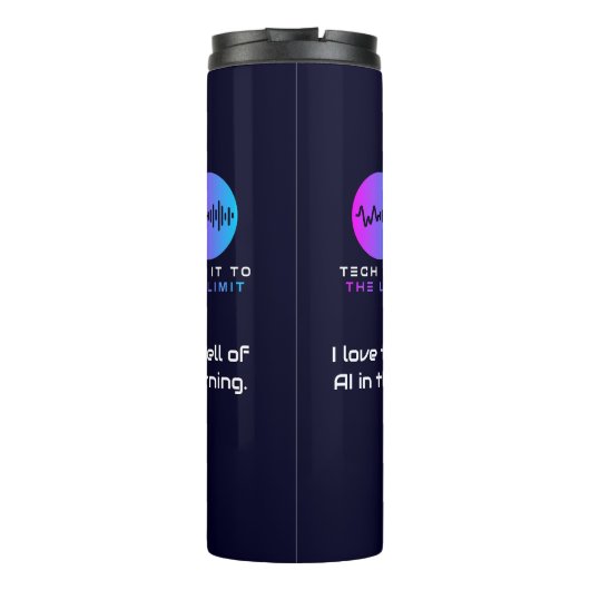 Thermische getumbler thermosbeker (Achterkant)