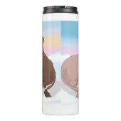 Thermische getumbler thermosbeker (Achterkant)