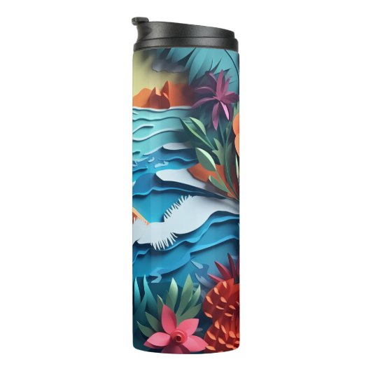 Thermische getumbler thermosbeker (Geroteerd rechts)