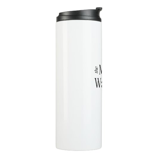 Thermische getumbler thermosbeker (Gedraaid links)