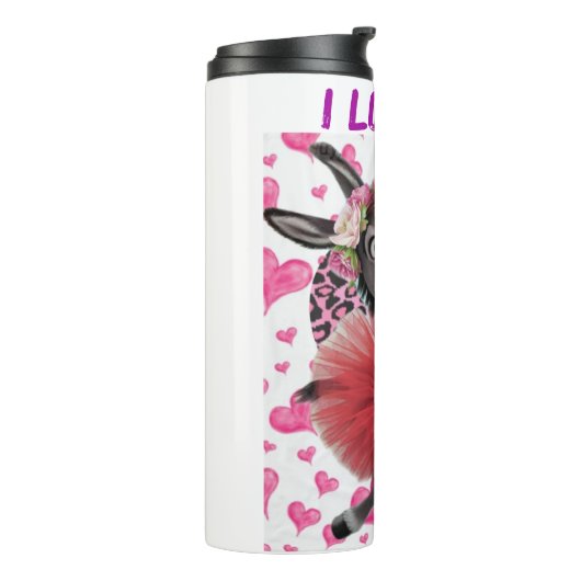 Thermische getumbler thermosbeker (Gedraaid links)