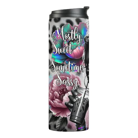 Thermische getumbler thermosbeker (Gedraaid links)