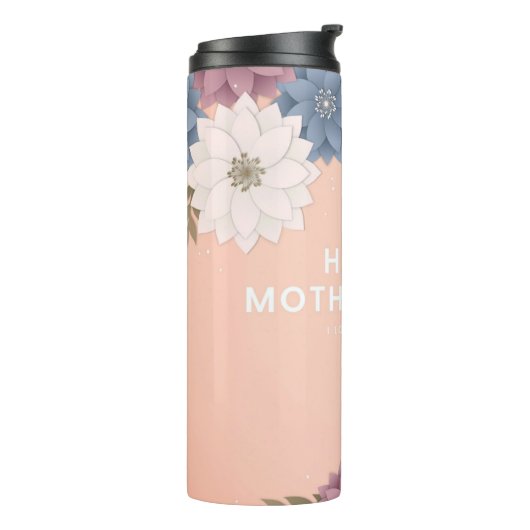 Thermische getumbler thermosbeker (Gedraaid links)