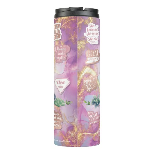 Thermische getumbler thermosbeker (Achterkant)