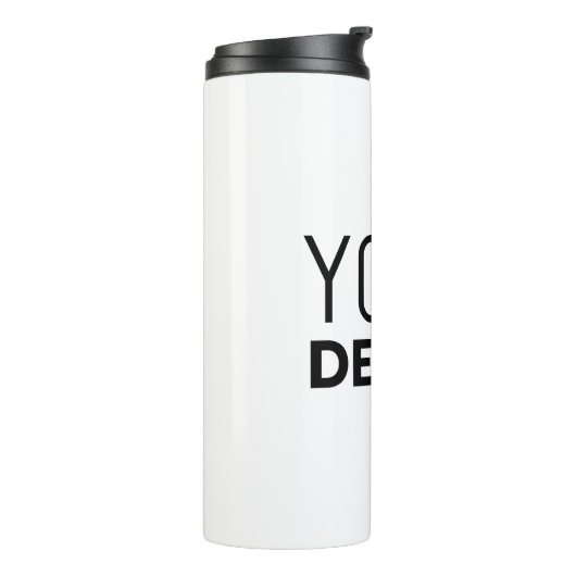 Thermische getumbler thermosbeker (Gedraaid links)