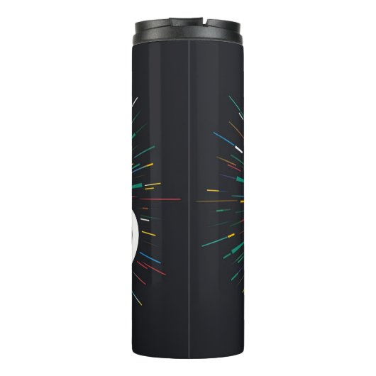 Thermische getumbler thermosbeker (Achterkant)