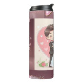 Thermische getumbler thermosbeker (Gedraaid links)