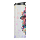 Thermische getumbler thermosbeker (Gedraaid links)