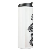 Thermische getumbler thermosbeker (Gedraaid links)