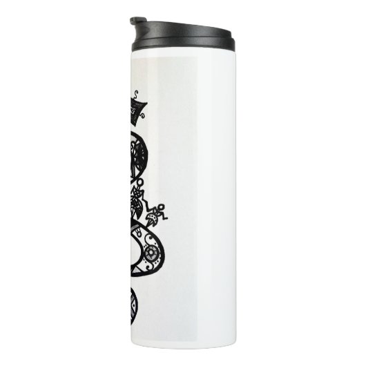 Thermische getumbler thermosbeker (Geroteerd rechts)