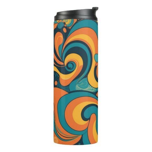 Thermische getumbler thermosbeker (Gedraaid links)