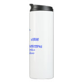 Thermische getumbler thermosbeker (Geroteerd rechts)