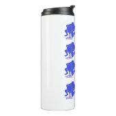 Thermische getumbler thermosbeker (Gedraaid links)