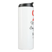 Thermische getumbler thermosbeker (Gedraaid links)