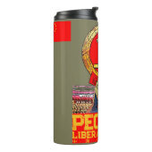 Thermische getumbler thermosbeker (Gedraaid links)