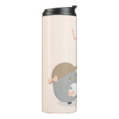 Thermische getumbler thermosbeker (Gedraaid links)