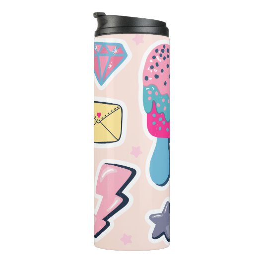 —thermische getumbler thermosbeker (Geroteerd rechts)