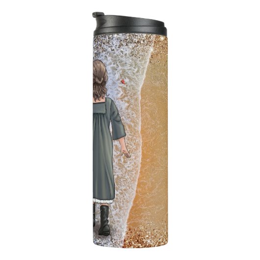 Thermische getumbler thermosbeker (Geroteerd rechts)