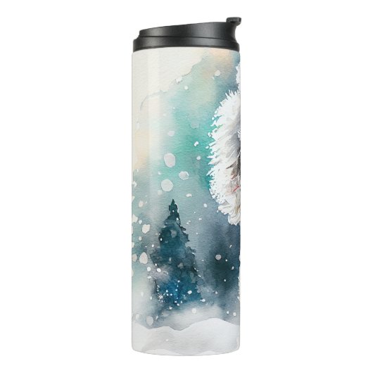 —thermische getumbler thermosbeker (Gedraaid links)