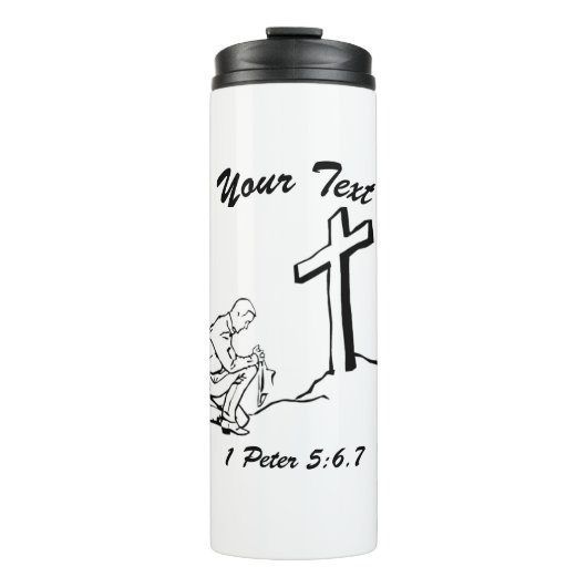 -thermische getumbler thermosbeker (Voorkant)