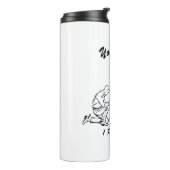 -thermische getumbler thermosbeker (Gedraaid links)