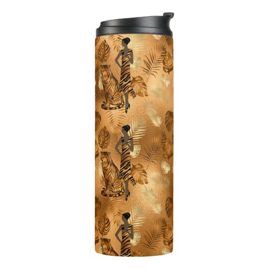 Thermische getumbler thermosbeker (Gedraaid links)