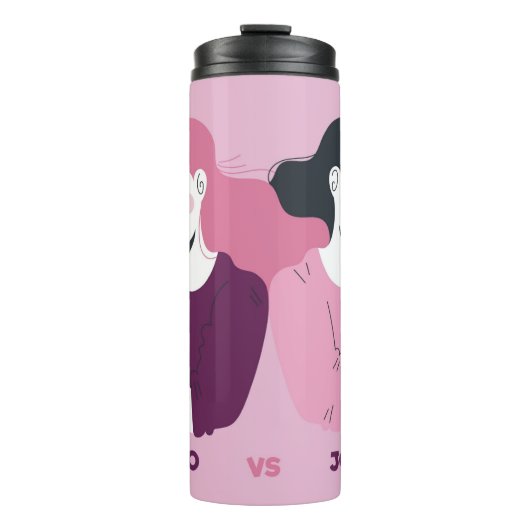 Thermische getumbler thermosbeker (Voorkant)