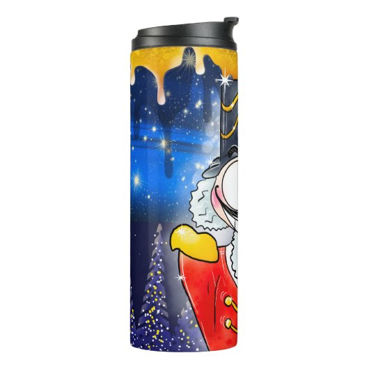 Thermische getumbler thermosbeker (Gedraaid links)