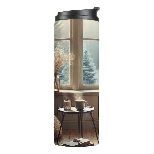 Thermische getumbler thermosbeker (Gedraaid links)