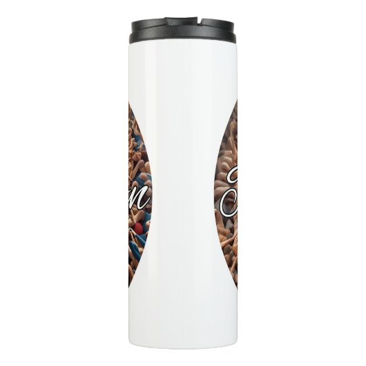 Thermische getumbler thermosbeker (Achterkant)