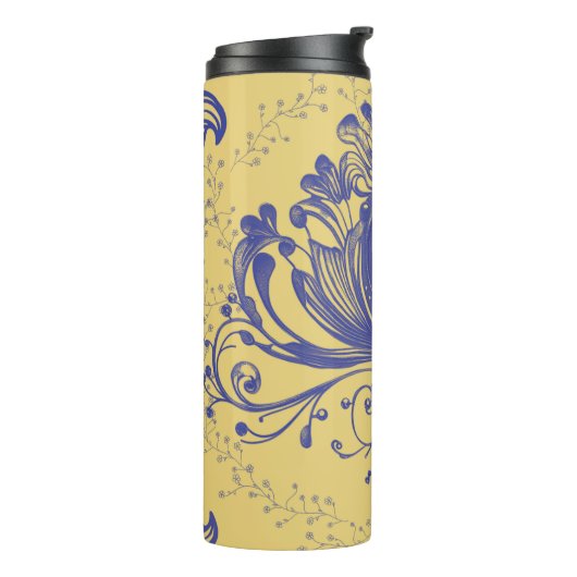 Thermische getumbler thermosbeker (Gedraaid links)