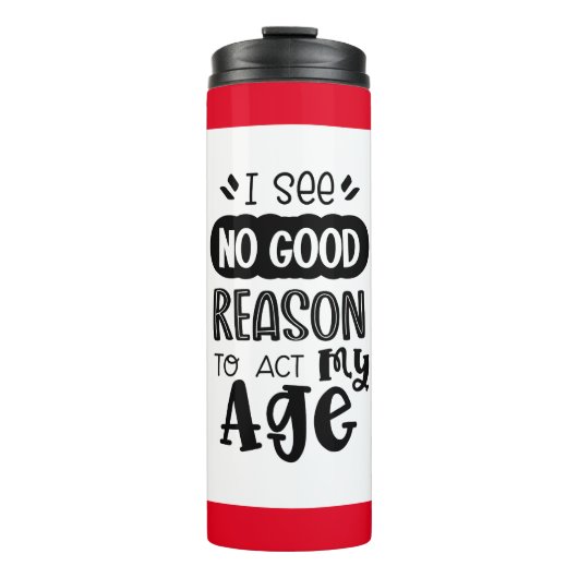 Thermische getumbler thermosbeker (Voorkant)