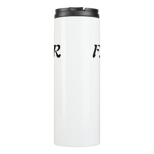 Thermische getumbler thermosbeker (Achterkant)