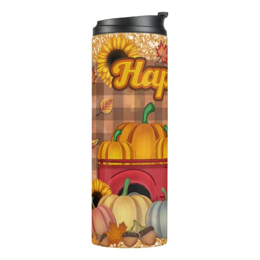 Thermische getumbler thermosbeker (Gedraaid links)