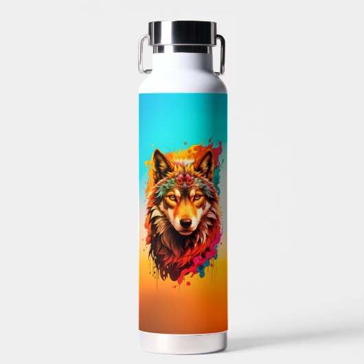 Thermische getumbler waterfles (Voorkant)