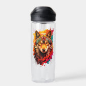 Thermische getumbler waterfles (Achterkant)
