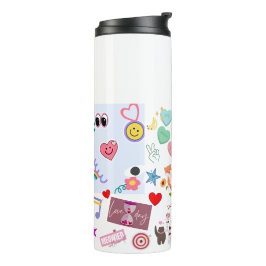 Thermische getumblers thermosbeker (Gedraaid links)