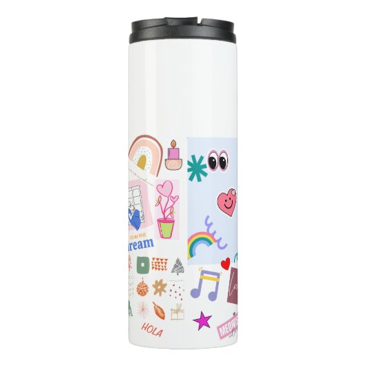 Thermische getumblers thermosbeker (Achterkant)