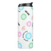 Thermische getumblers thermosbeker (Gedraaid links)