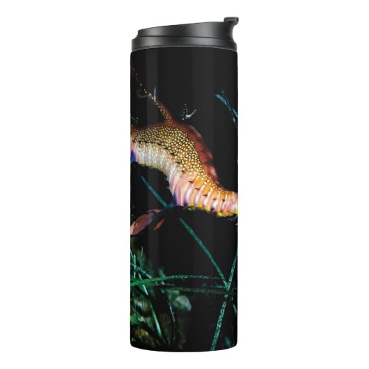 Thermische mok met zeeen drakenontwerp (Gedraaid links)