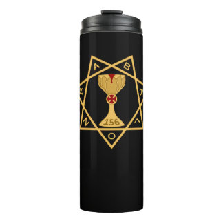 Thermische Mok Star van Babalon Gold Logo