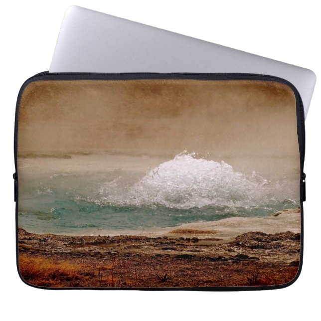 THERMISCHE POOLACTIVITEITEN IN DE NATIONALE PARK V LAPTOP SLEEVE (Voorkant)