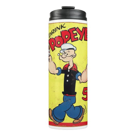 thermische Popeye-droogtrommel Thermosbeker (Voorkant)